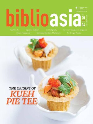 cover image of BiblioAsia, Vol 20 Issue 4, Jan-Mar 2025